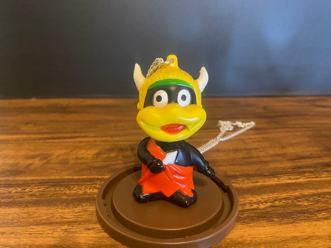 マルサン、ジャングル黒べえ激レア！小学館ソフビペンダント❣️