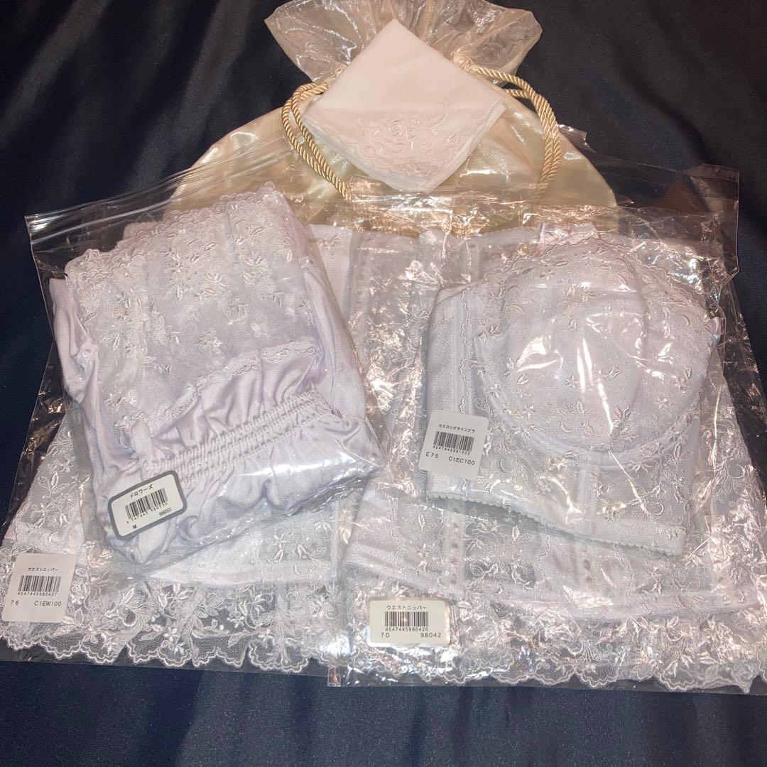 【美品】セモアブライダルインナーE75/70or76ニッパー選択可能ドロワーズ