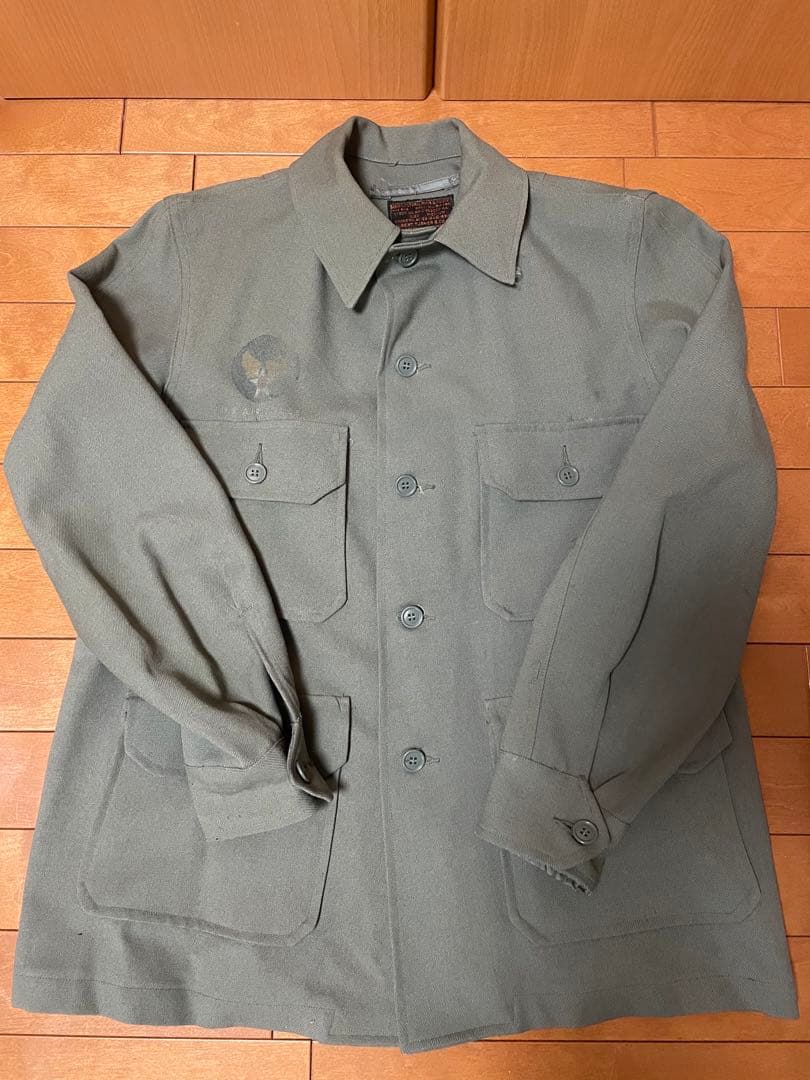 米空軍ビンテージミリタリー ウールシャツA-1B サバゲー　米軍