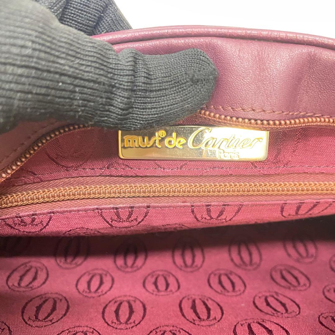 カルティエ マストライン ショルダーバッグ ビンテージ Cartier