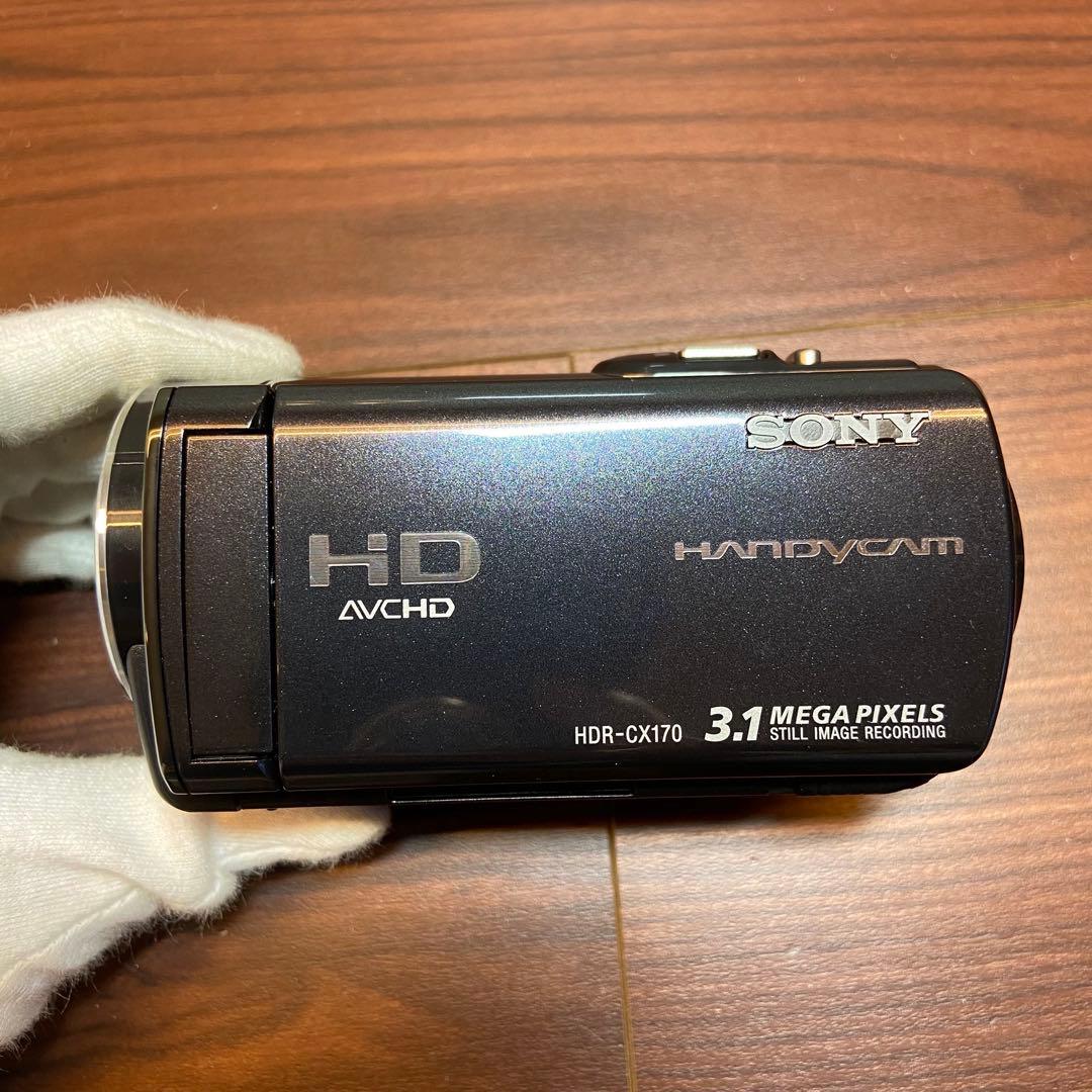 SONY HDR-CX170ビデオカメラ ほぼ新品 4090