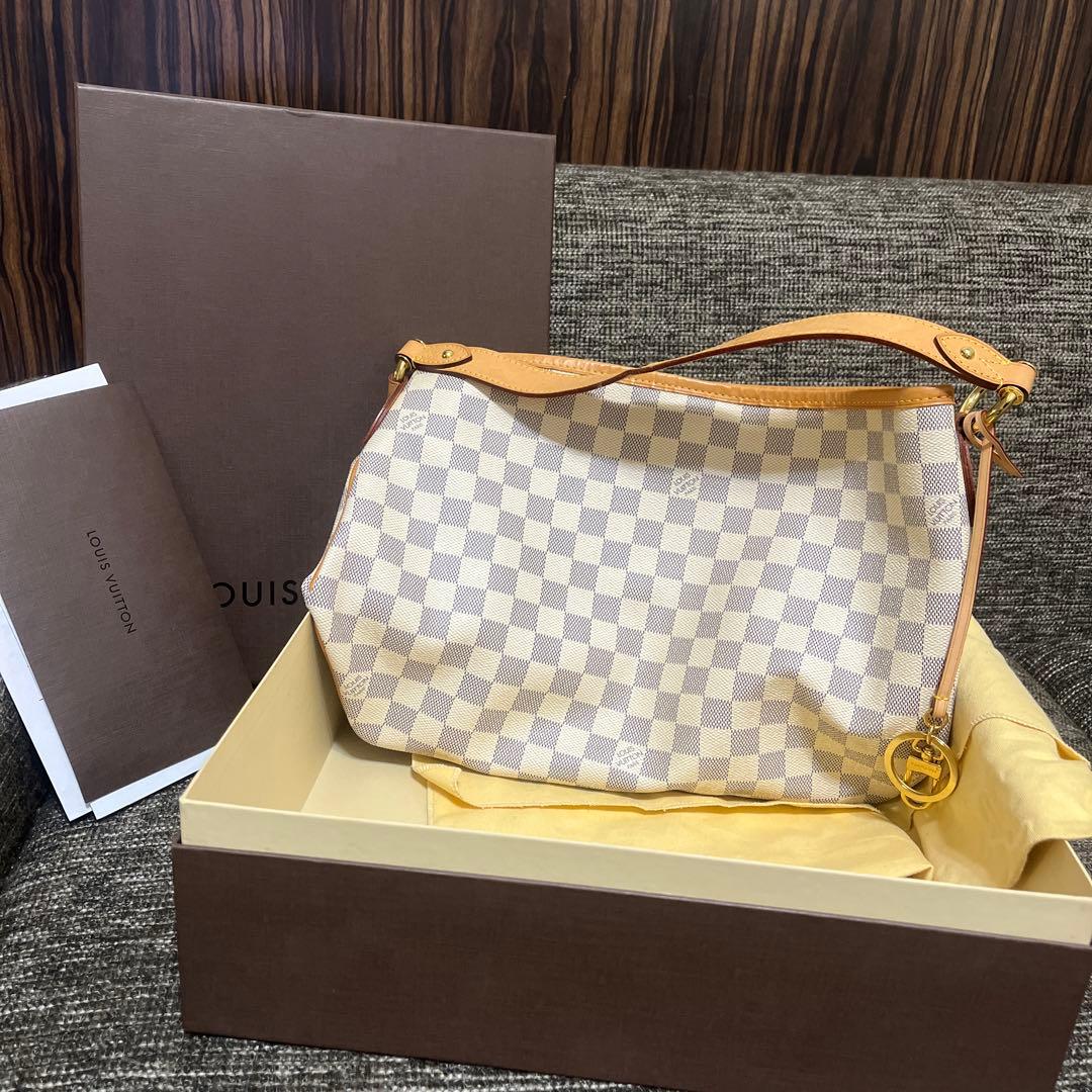 LOUIS VUITTON ダミエ アズール ディライトフル N41447 箱付