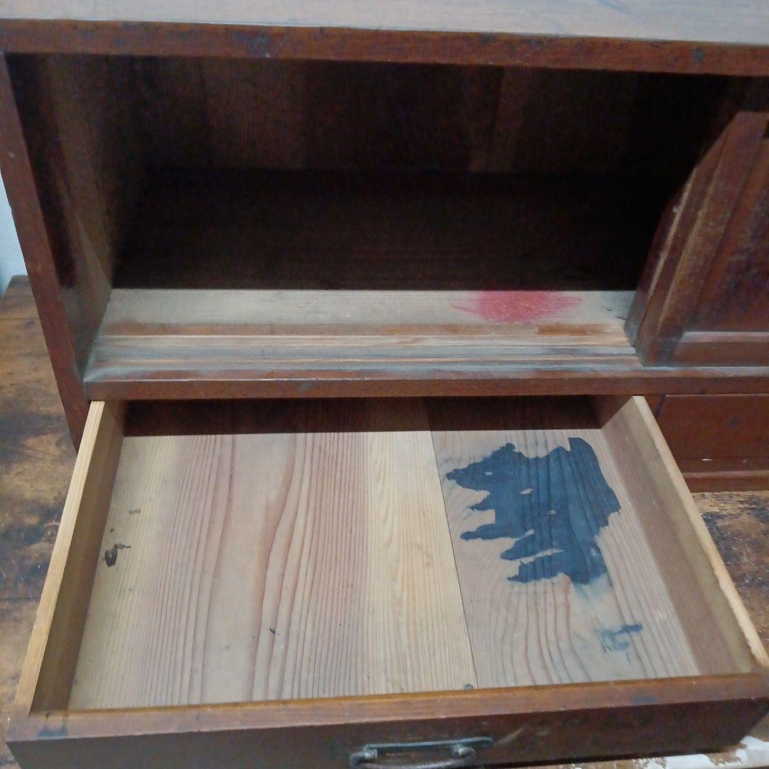 My9 木製タンス 一段 昭和レトロ ヴィンテージ 和風 古民家