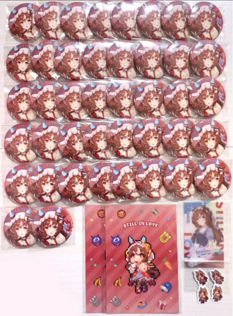 ウマ娘 スティルインラブ 缶バッジ 42点 ハチャウマ
