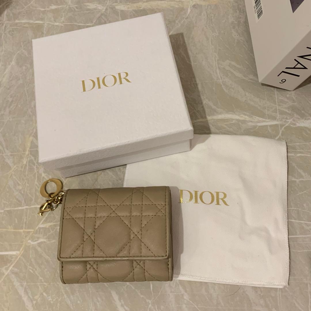 ディオール　3つ折りウォレット