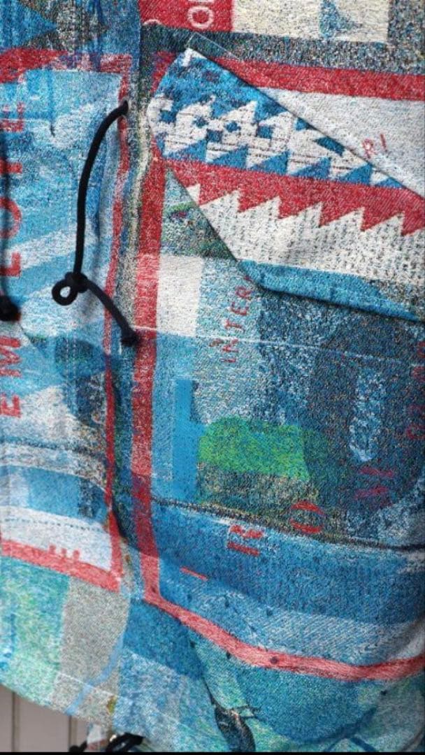 T*O様 BODYSONG ボディーソング ジャガード グラフィック 総柄フード