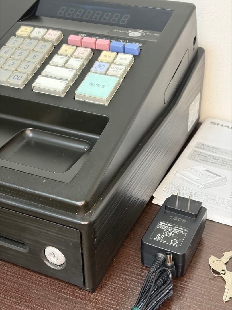 美品 SHARP レジスター XE-A147 ブラック