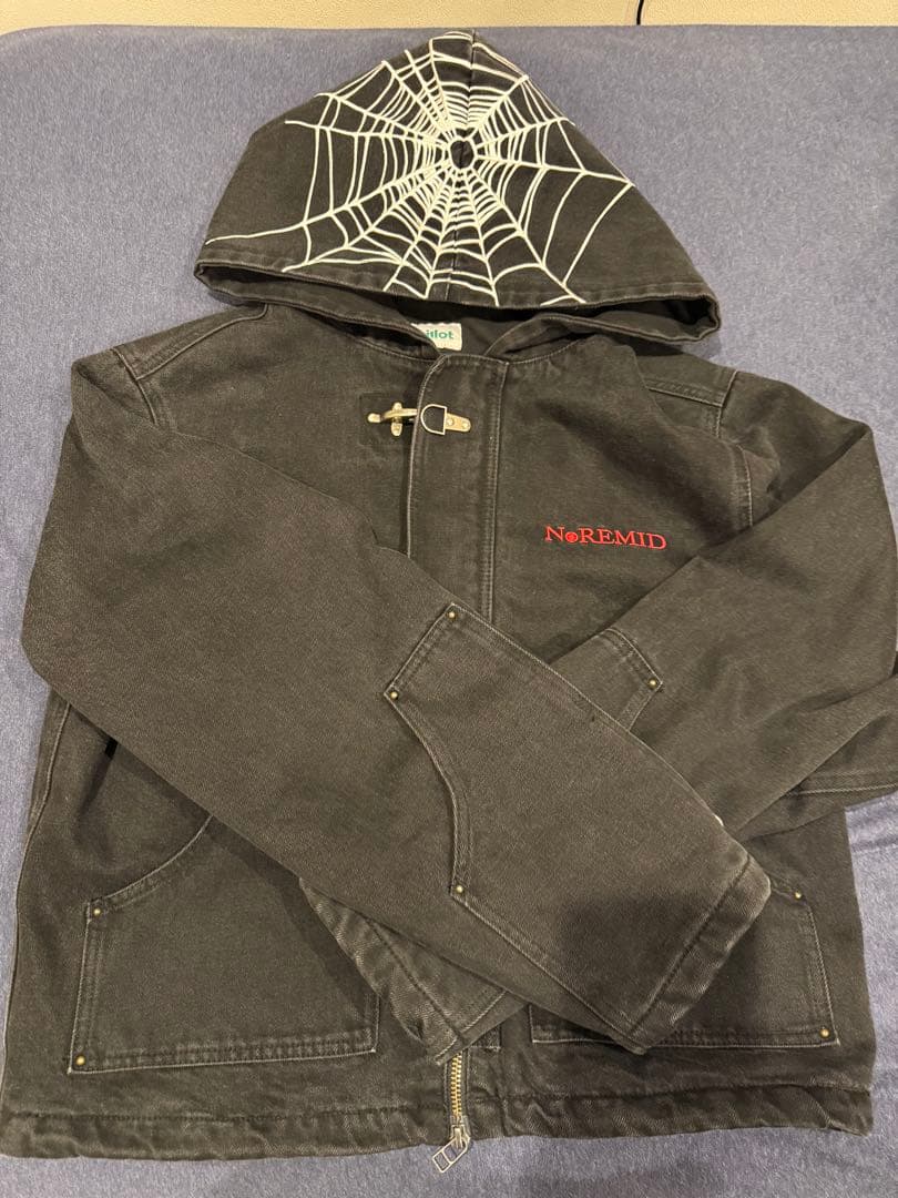 NOREMID POPUP限定 fireman jacket 黒