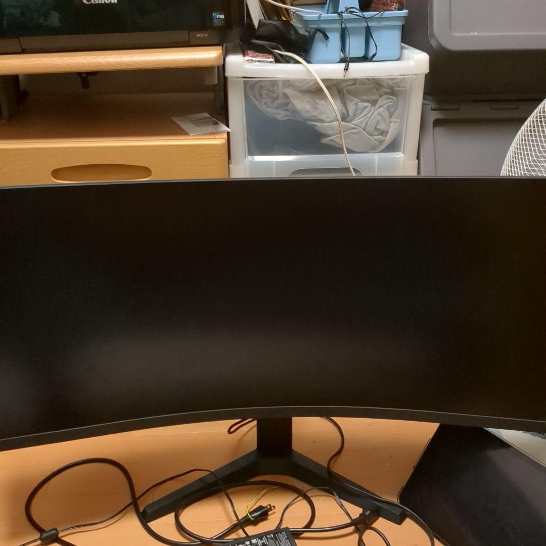 34インチ165hzUWQHウルトラワイドゲーミングモニターモニターアーム付き