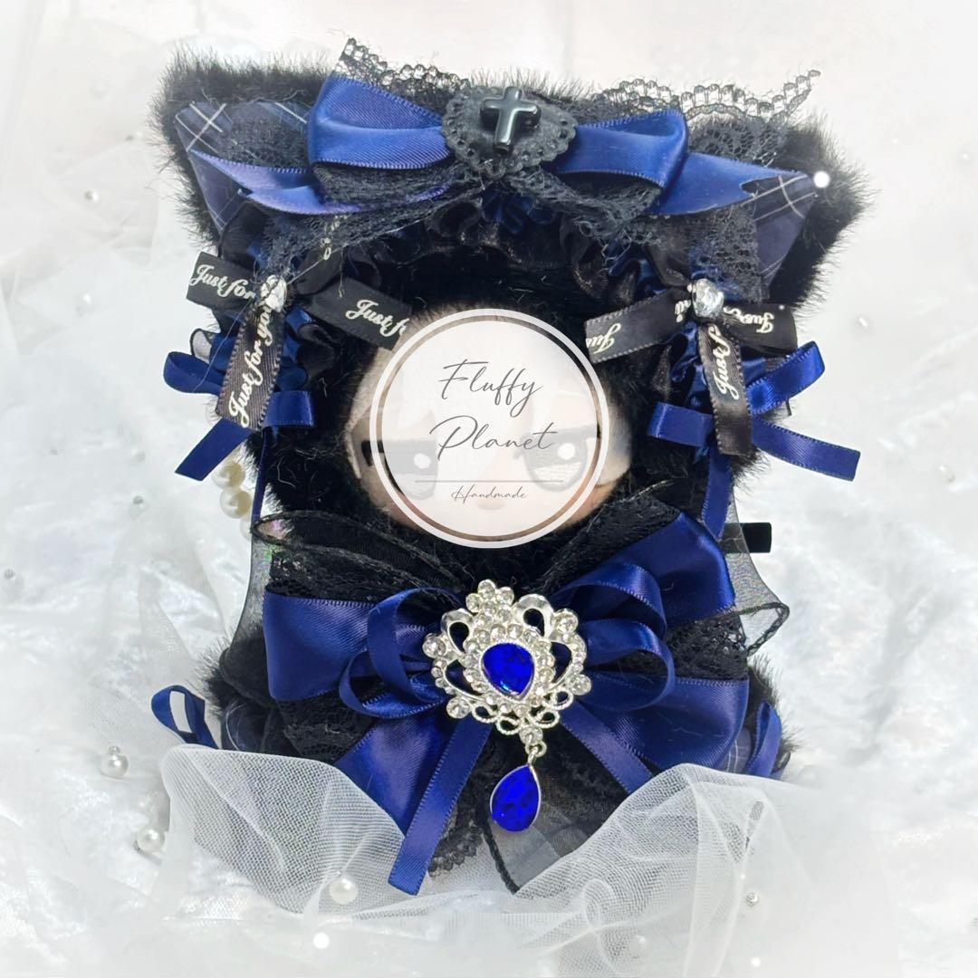 【すずか@万年おまとめ割 】イチゴ飴ネコちゃん#55&黒青ネコちゃん#41