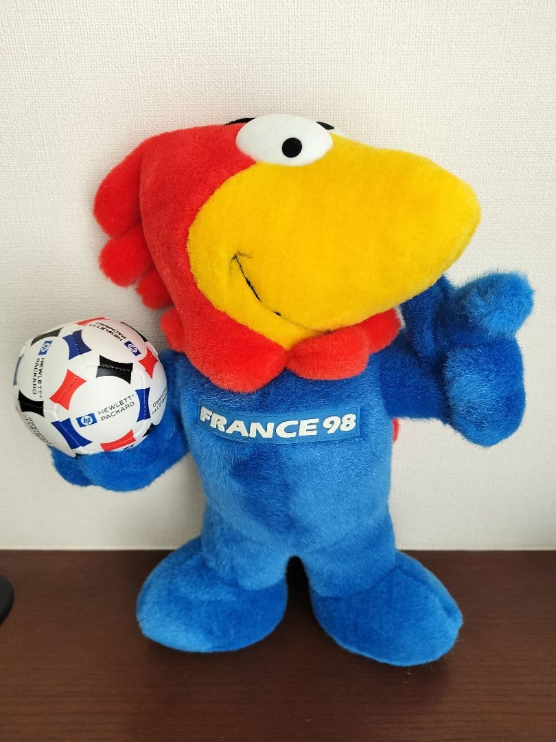 1998年　FIFAワールドカップ　フランス大会　フティックス　ぬいぐるみ