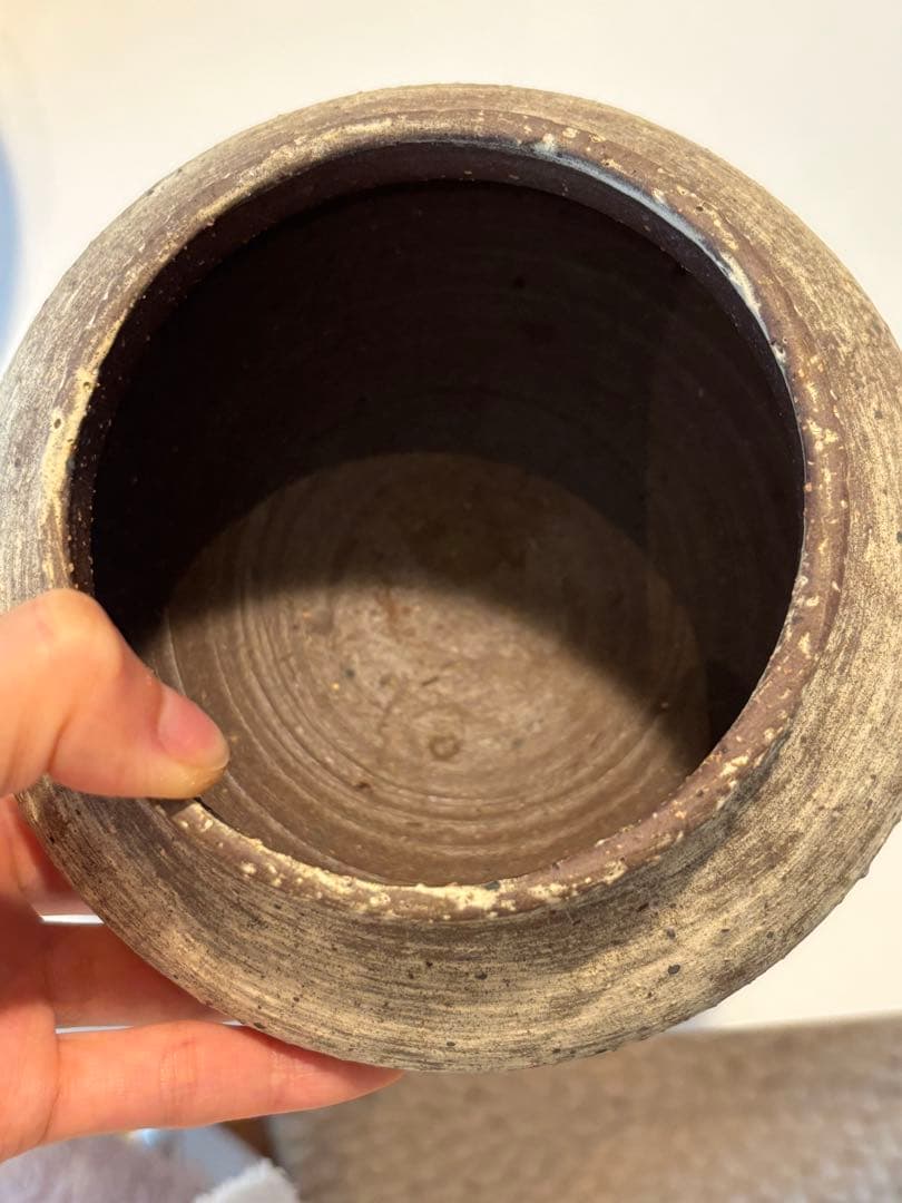 手作り陶器花瓶