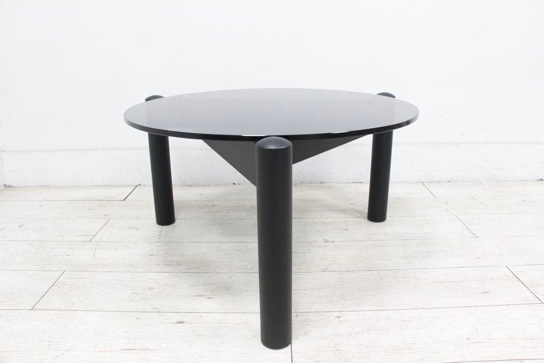 【展示極美品】Cassina カッシーナ 535 ガラステーブル サイドテーブル