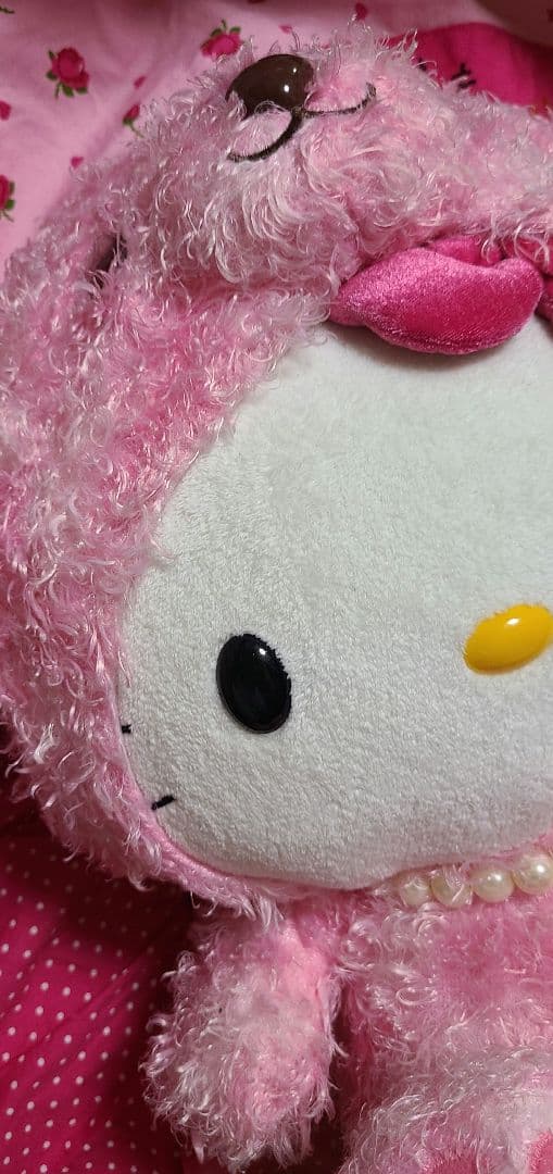 【激レア】キティ 可愛い 犬 ピンク パール プードル ワンチャン