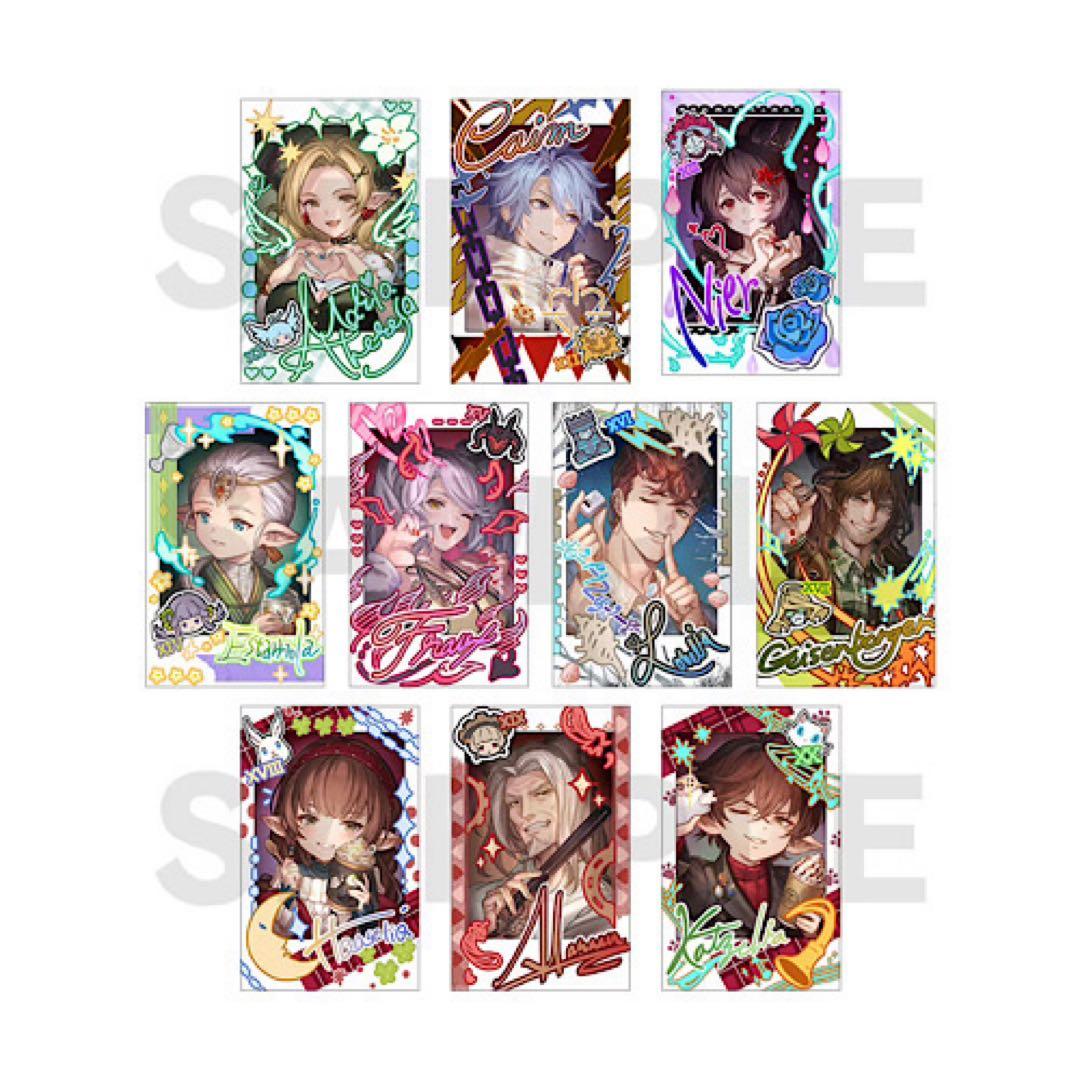 グラブルフェス 2025 限定 十賢者 フォト風カード