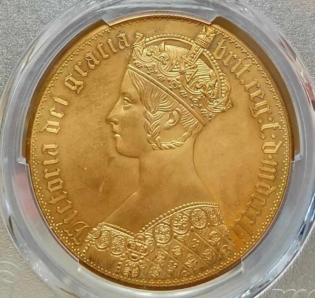 1851 イギリス ビクトリア ゴシッククラウン ファンタジー 銅メダル