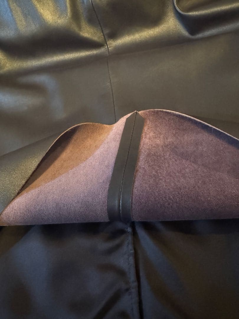 美品LOEWE ラムレザー スカート 36 ロエベ　jwanderson