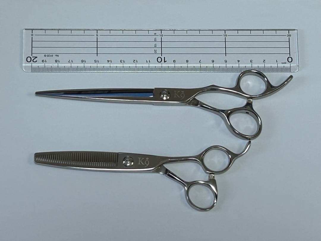 ☆飛燕　ペット用シザー ・セニング、ケースセット♪