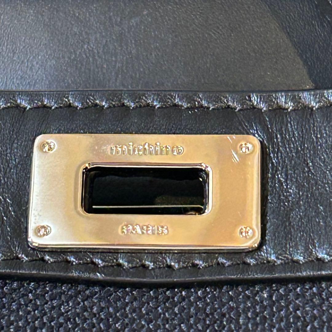 未使用級✨️michino PARIS　ミチノパリ　ルテスミニ　キャンバスレザー