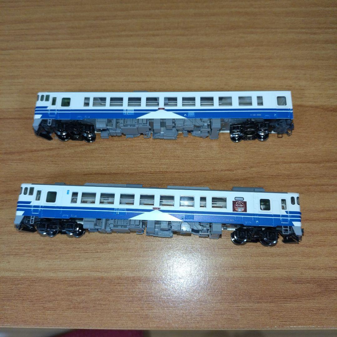 トミックス　キハ40・キハ48　五能線セットのバラシ2両とオマケ