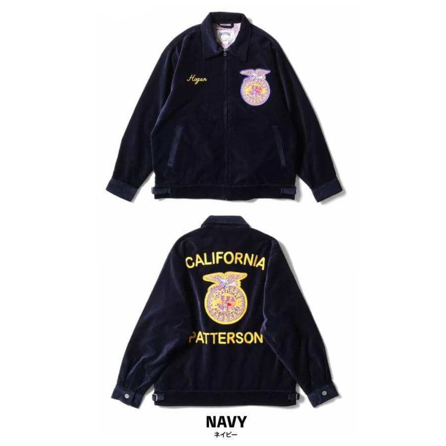 新品タグ付き＊HOUSTON ヒューストン FFAジャケット ネイビー XXL