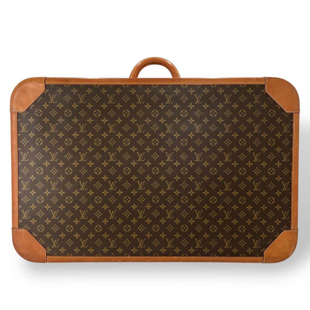 ルイヴィトン　ストラトス80 トランクケース　モノグラム　大型　ブラウン　PVC