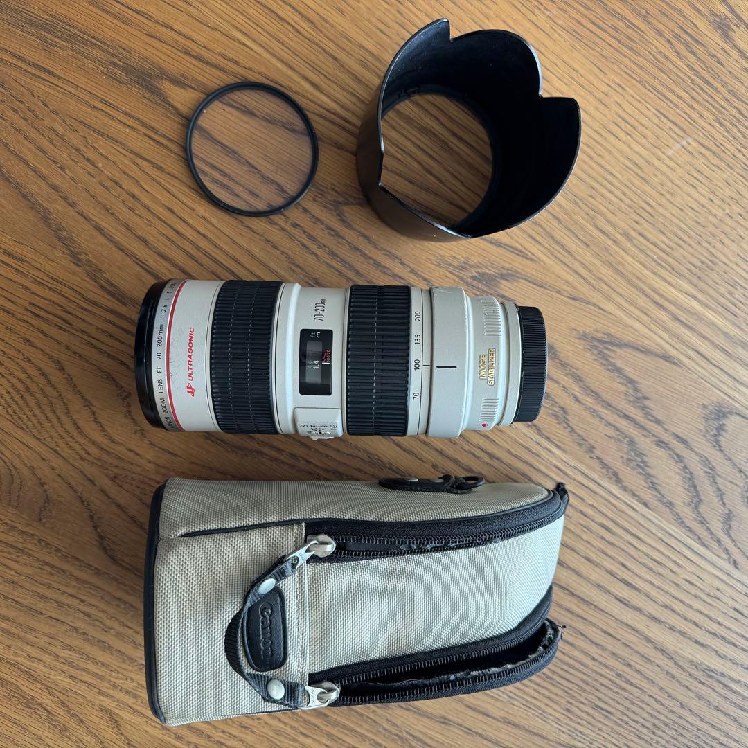 Canon EF70-200mm 2.8 L IS USM ケース付き