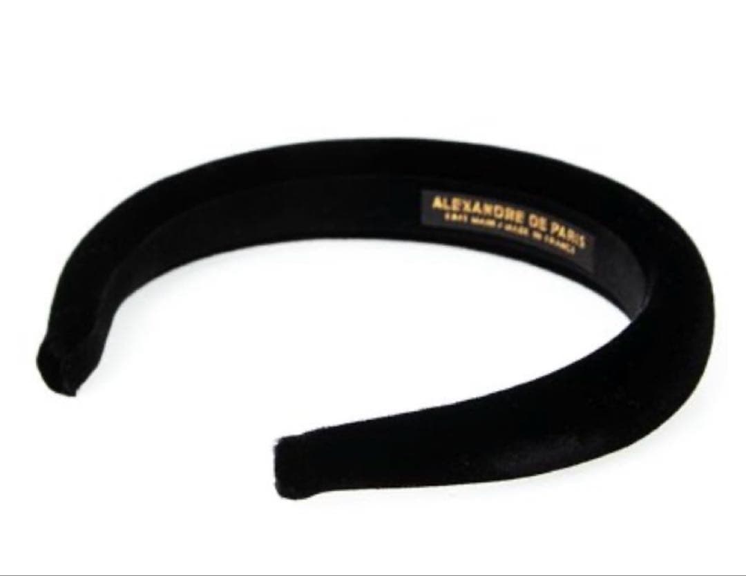 ALEXANDRE DE PARIS カチューシャ 2.5cm