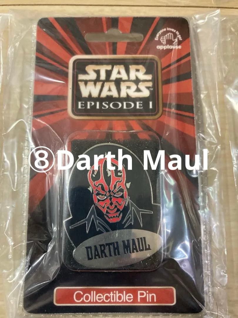 アプローズ⭐︎ピンズ⭐︎スターウォーズ/ファントム・メナス（1999)⭐︎コンプリート