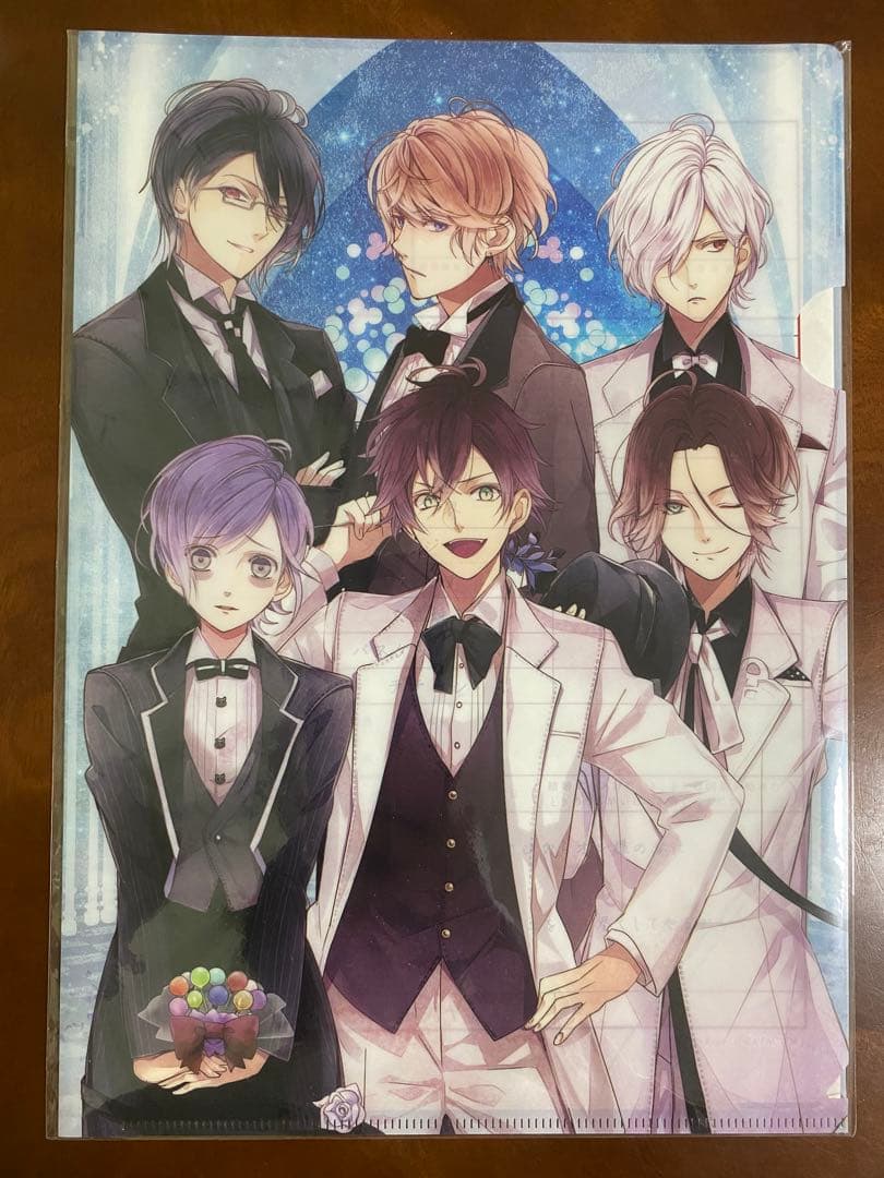 未開封　DIABOLIK LOVERS 吸婚姻届　クリアファイル　逆巻ver.