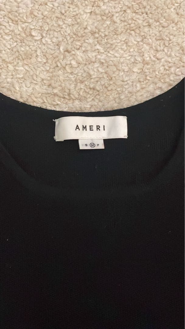 【Ameri Vintage】MEDI LOGO KNIT SET UP