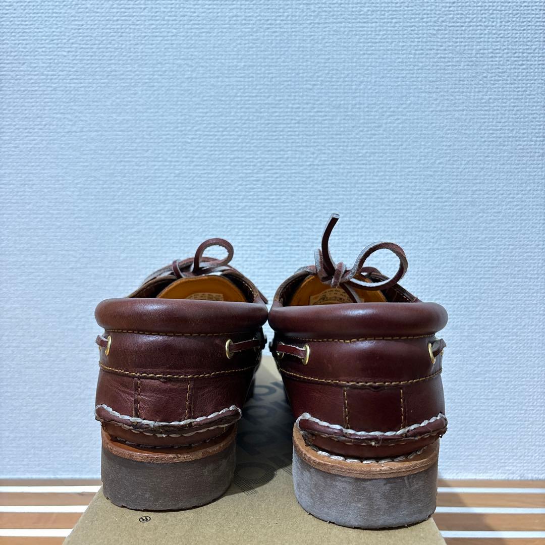 ティンバーランド　3eye バーガンディ　モカシン デッキシューズ