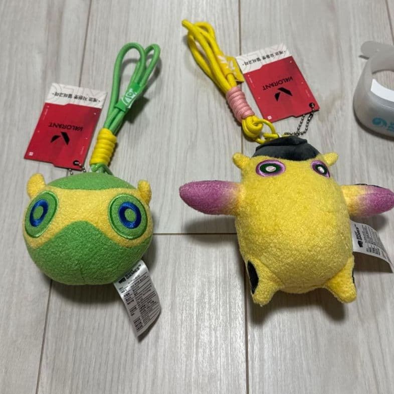 新品未開封 VALORANT ゲッコー マスコットキーホルダーセット