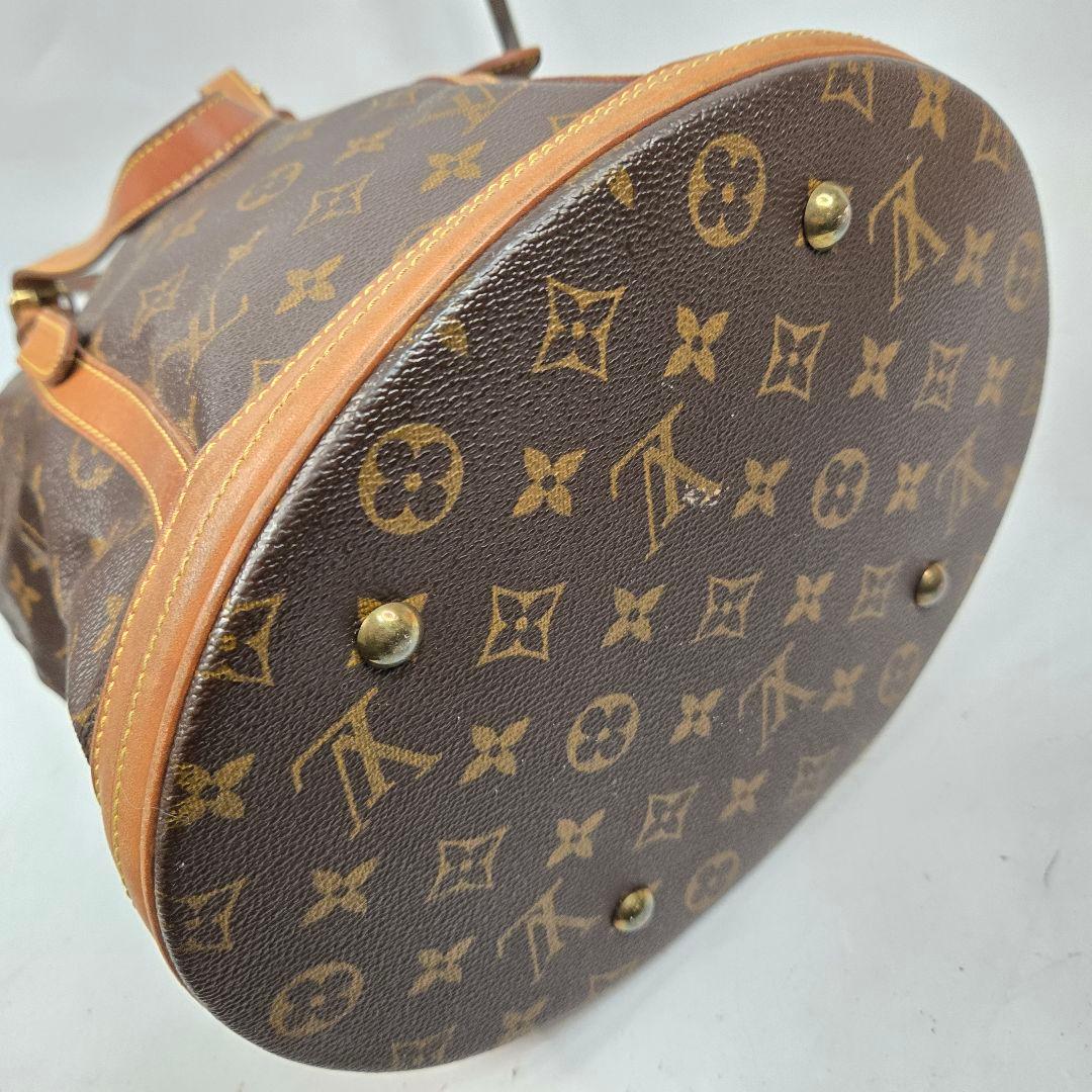 LOUIS VUITTON モノグラム バケットGM トートバッグ ポーチ付き