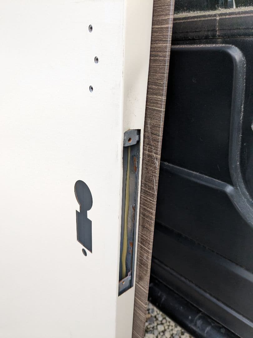 スチール扉 DIY 小屋 倉庫などに 引取限定 愛知西部 トビラ ドア