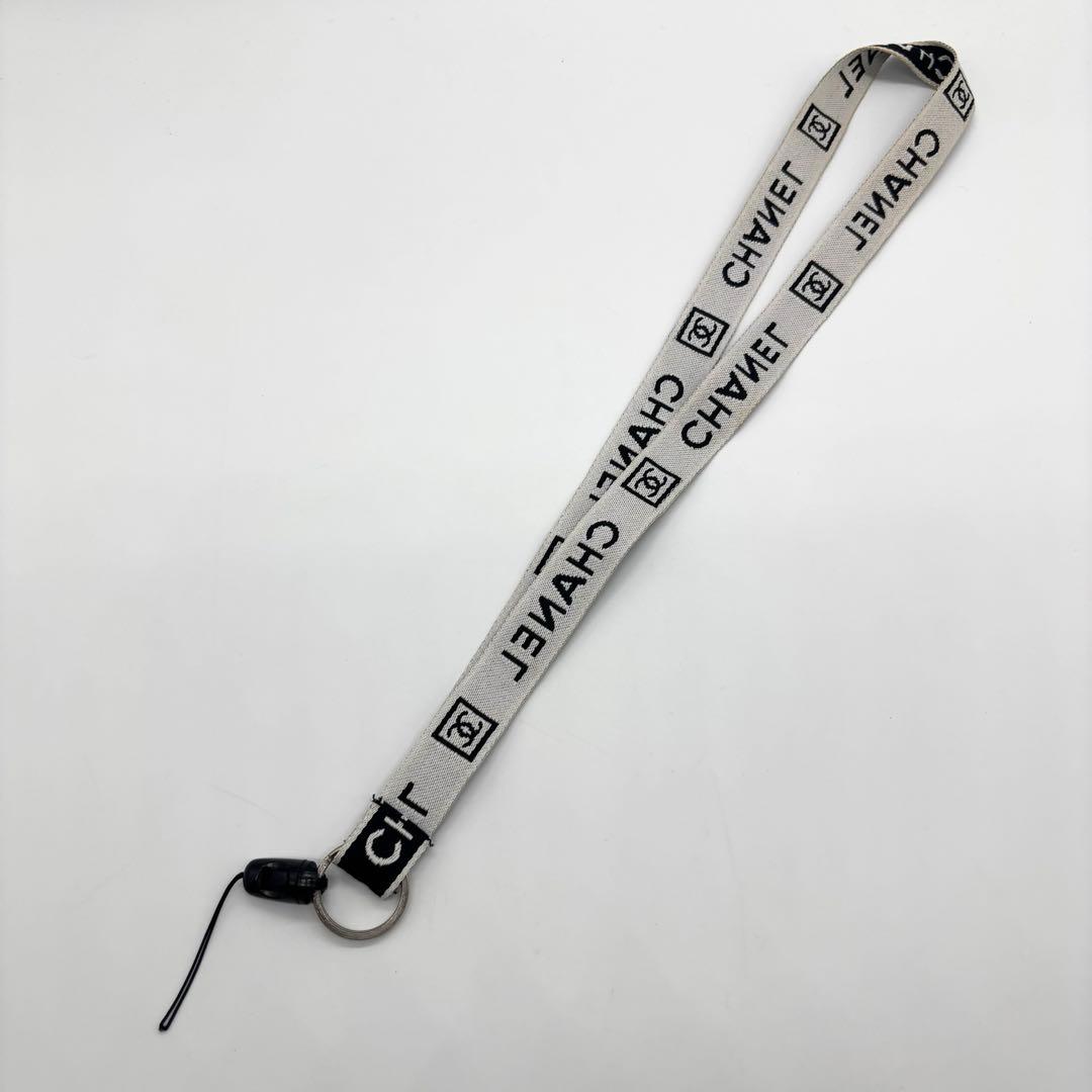 希少✨️ CHANEL スマホショルダー 携帯ストラップ ロゴ ココマーク