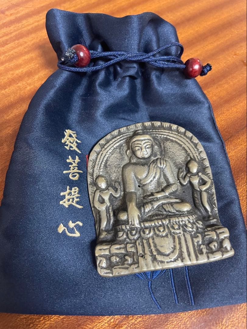 純銀製チベット携帯仏