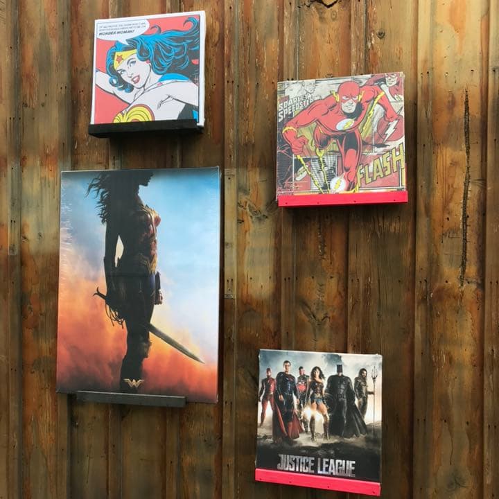 ワンダーウーマン　キャンバス地　ポスター