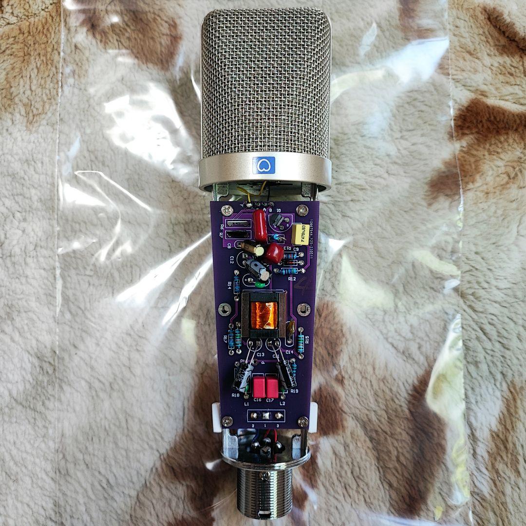 もぐら 新品 自作 マイク Neumann U87(ビンテージ) クローン