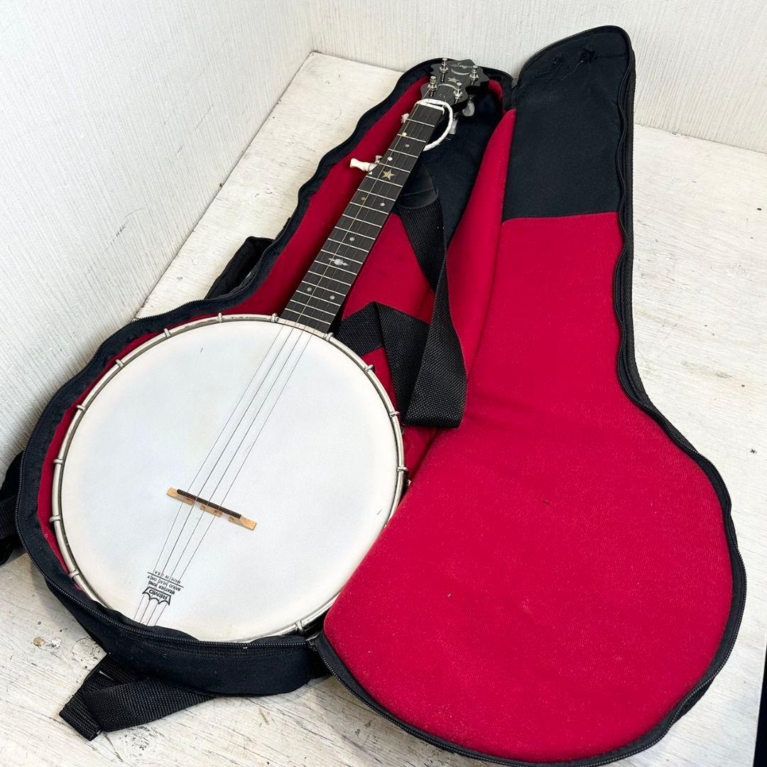 20%【希少】 SAGA Banjo サガ製 バンジョー 5弦 ケース付 弦楽器