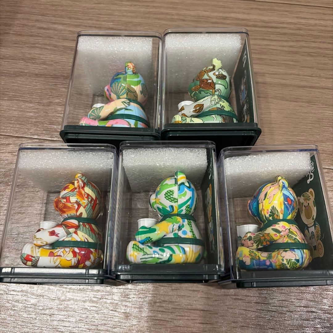 スターバックス 日本未発売 マレーシア限定25周年ミニベアリスタ　 5個セット