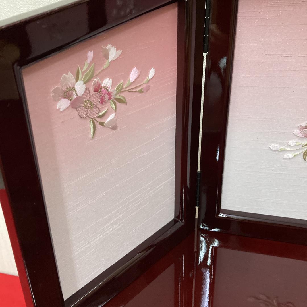 専用ページ　D1 　三段飾り 　高級金彩衣装　巾71㎝位　ひな祭り三段　三段