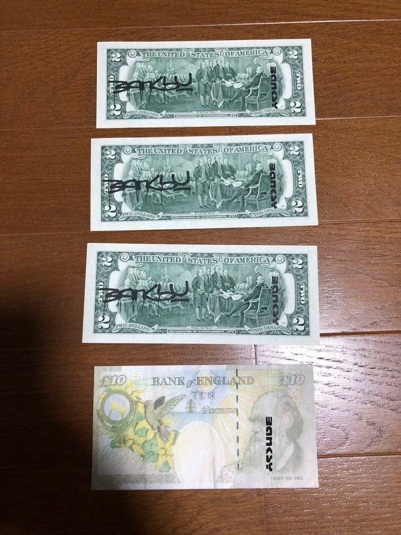 【希少】Dismaland ディズマランド お札セット