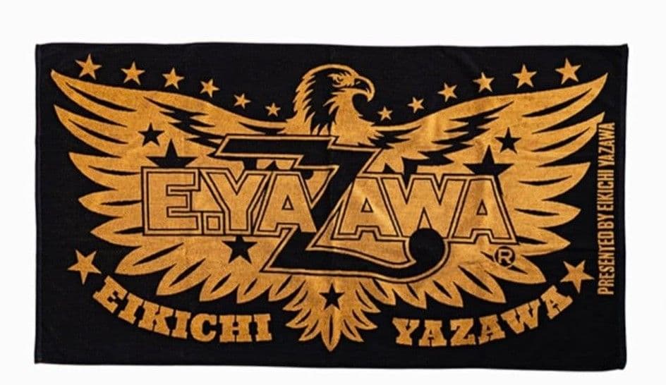 【値下げ】矢沢永吉　ジャガードスペシャルビーチタオル(ロゴ)イーグル