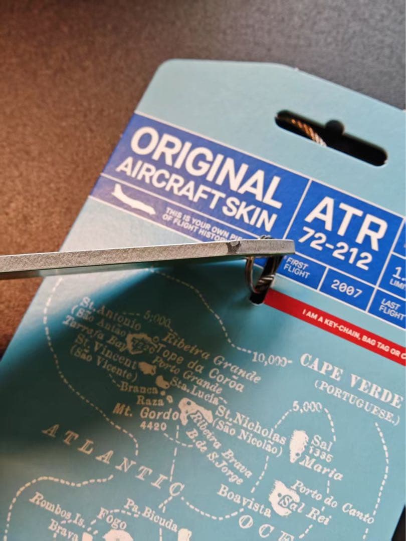 カーボベルデ航空 Aviationtag ATR-72 ぶ厚い コンビ色