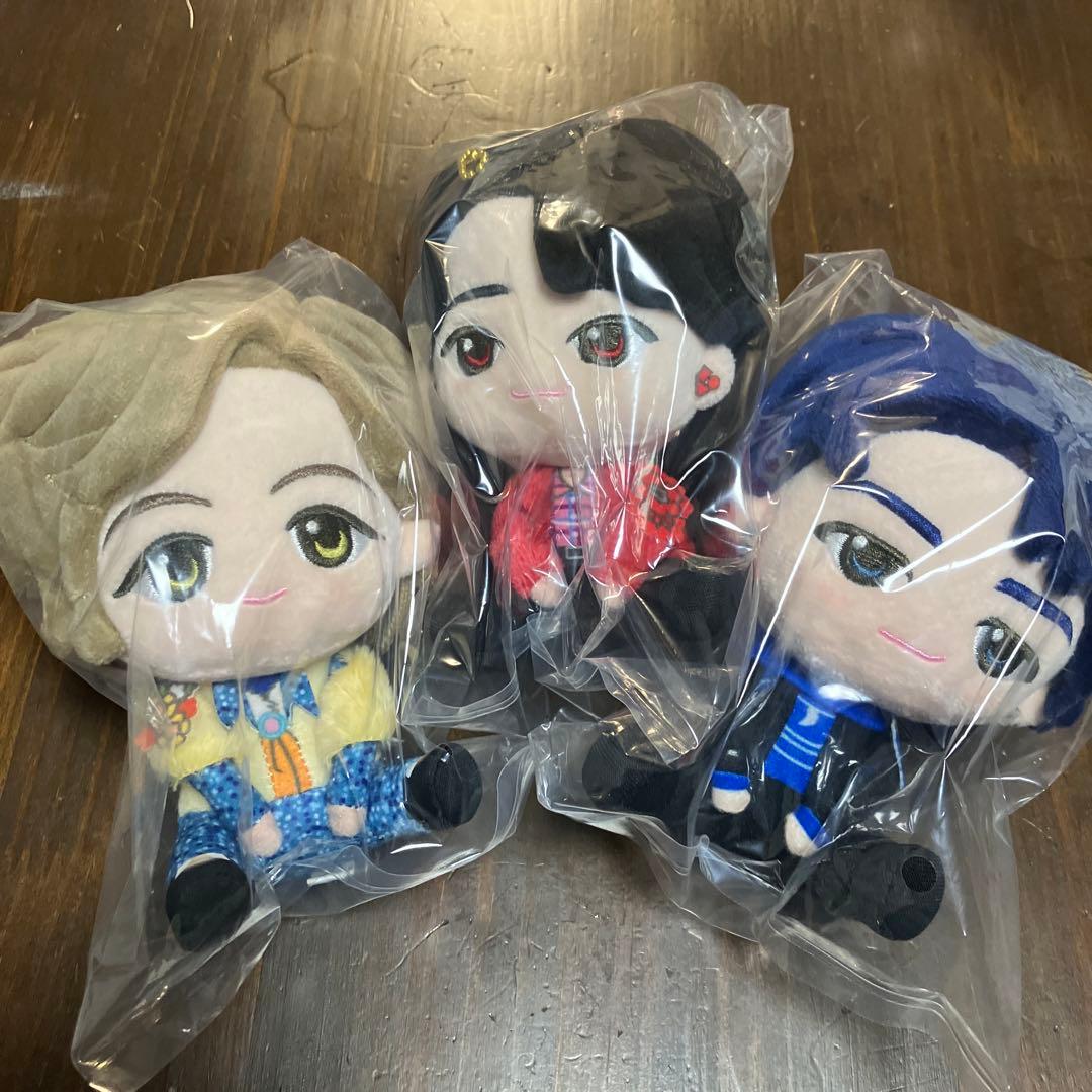 MrsGreenApple大森元貴 藤澤涼架 若井滉斗 ぬいぐるみ3体