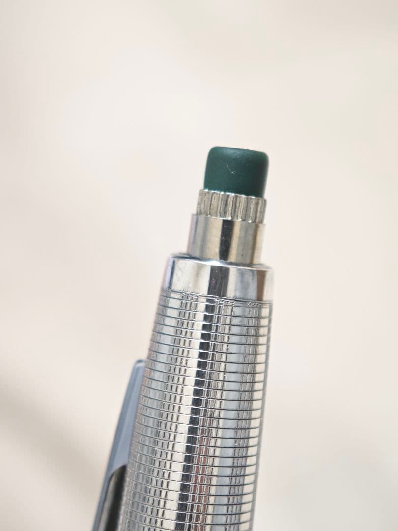 pentel scepter　廃盤シャープペンシル　銀張り　ぺんてる　セプター