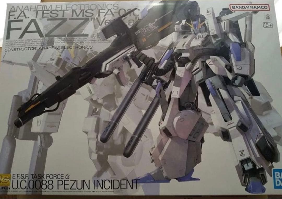 ガンプラ MG 1/100 FAZZ Ver.ka. 未組立品