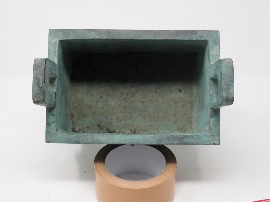 方鼎　佛の青銅　中国青銅器