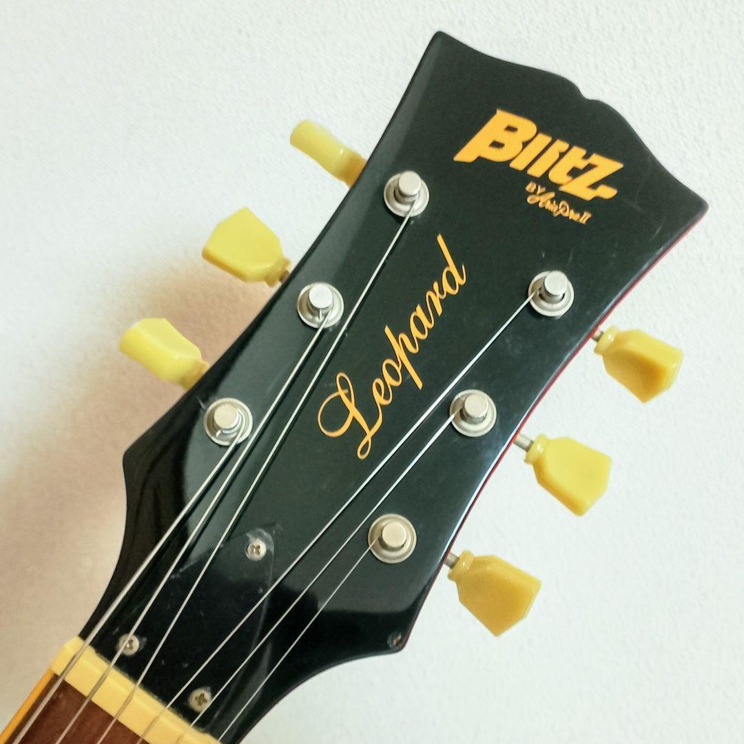 美品　Blitz by AriaProII　Leopard　エレキギター